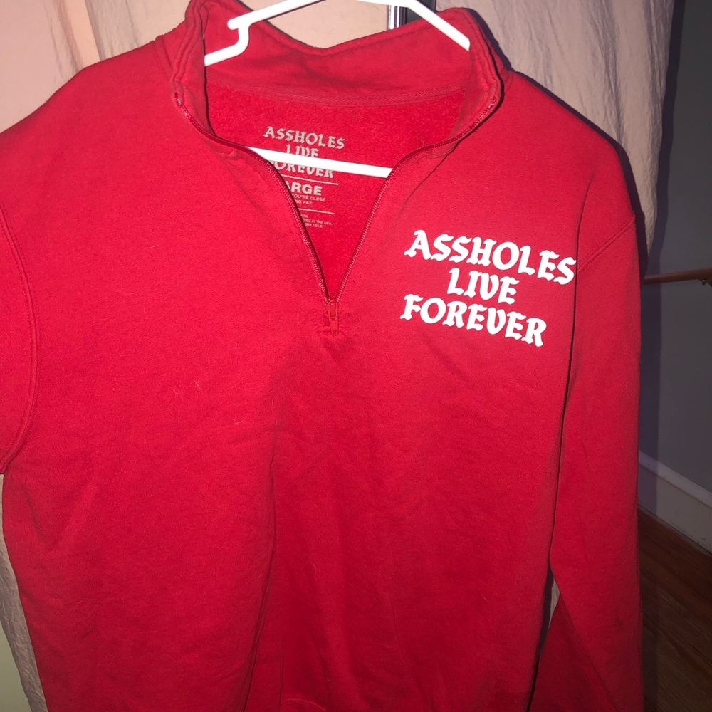 Instagram Brand Half-zip up